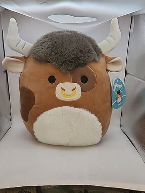 Squishmallows Shep The Bull 11" NWT